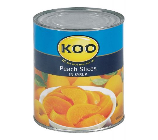 Koo Peach Slices In Syrup 410G