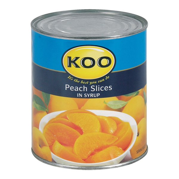 Koo Peach Slices In Syrup 410G