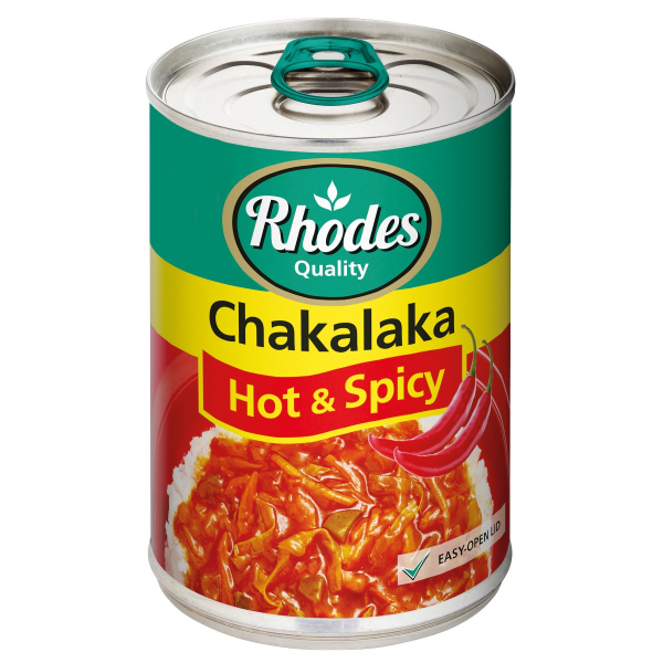 Rhodes Chakalaka Hot Spicy 410G