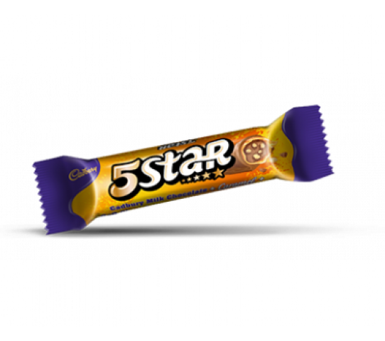 Cadbury 5 Star Milk Chocolate 48.5G