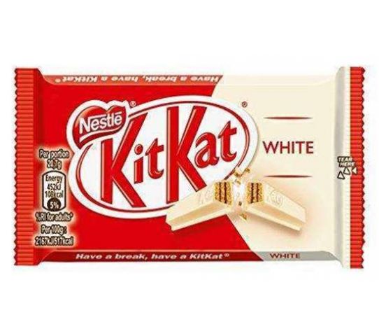 Nestle Kit Kat White Chocolate 4 Finger 41.5G