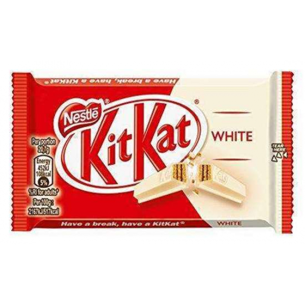 Nestle Kit Kat White Chocolate 4 Finger 41.5G