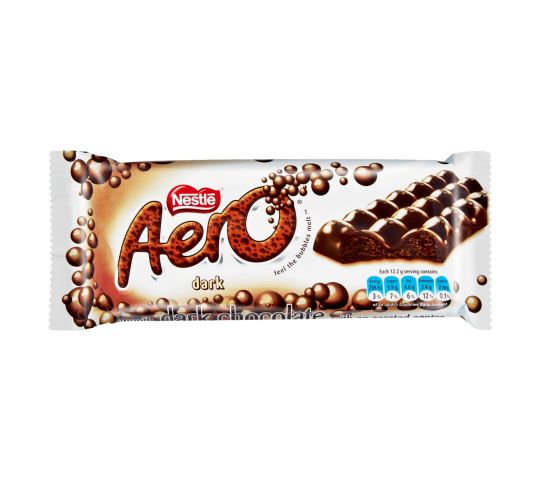 Nestle Aero Dark Chocolate 40G
