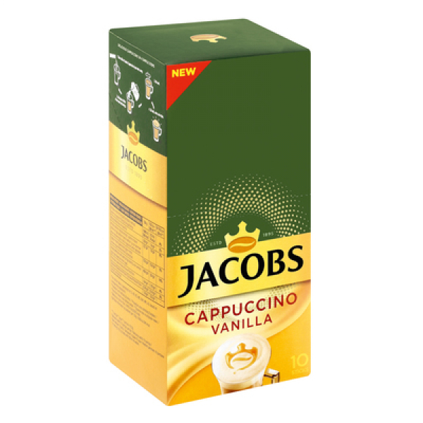 Jacobs Cappuccino 10 Sticks 187G