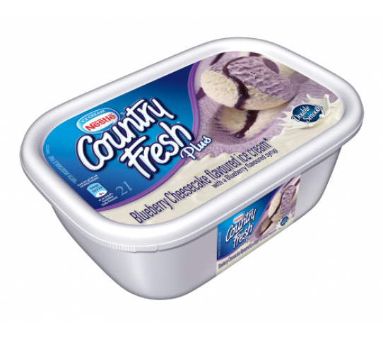 Country Fresh Blueberry Cheesecake Ice Cream 2L