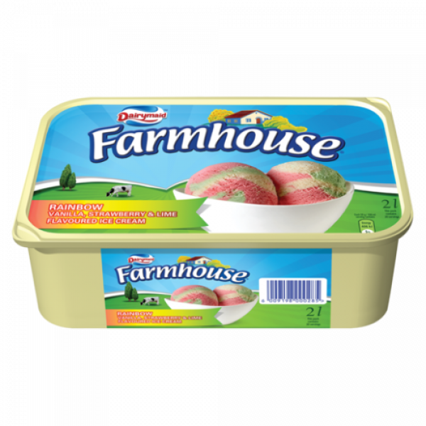 Nestle Farmhouse Rainbow  Ice Cream 2L