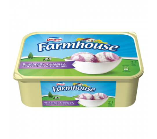 Nestle Farmhouse Blueberry & Vanilla  Ice Cream 2L