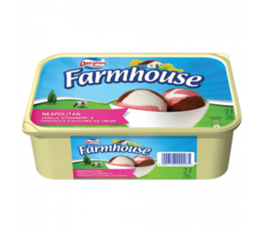 Nestle Farmhouse Neapolitan  Ice Cream 2L