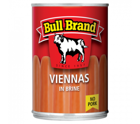 Bull Brand & Viennas in Brine 390G