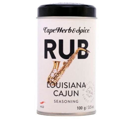 Cape Herb Spice Rub Texan Louisiana Cajun 100G