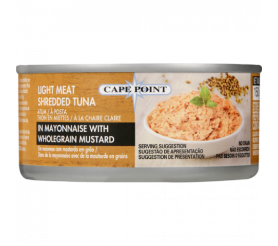 Cape Point Light Meat Shredded Tuna in Mayo 150G