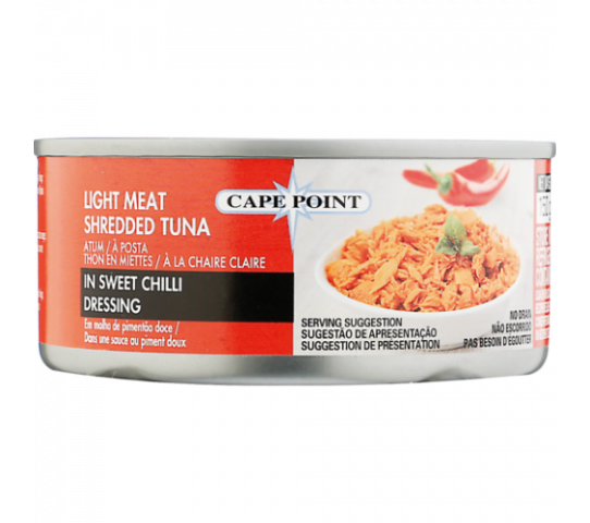 Cape Point Light Meat Shredded Tuna Sweet Chilli 150G