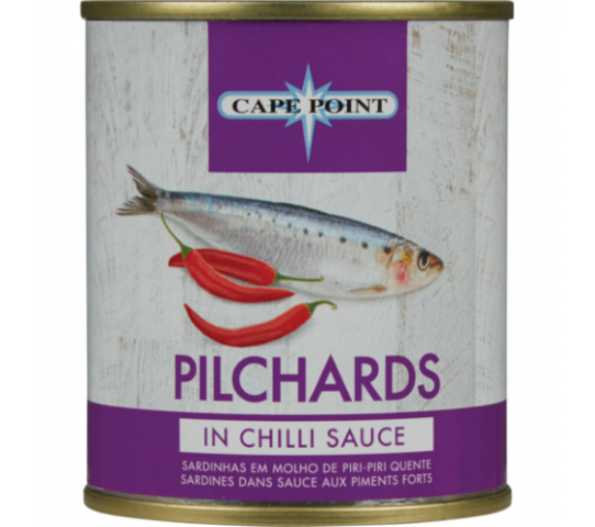 Cape Point Pilchards in Chilli Sauce 215G