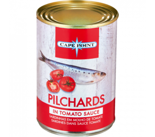 Cape Point Pilchards in Tomato Sauce 400G