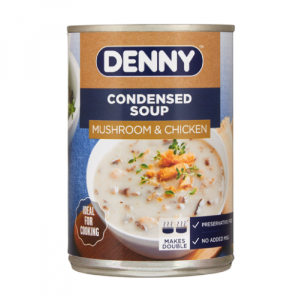 Denny Condensed Cream Of Mushroom Soup 405G