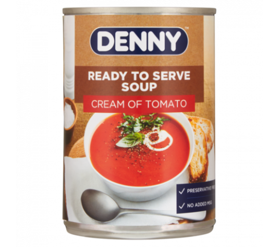 Denny Heatserve Cream Of Tomato Soup 400G