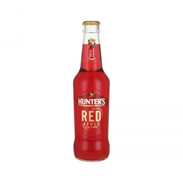 Hunters Red Apple Cider 330Ml