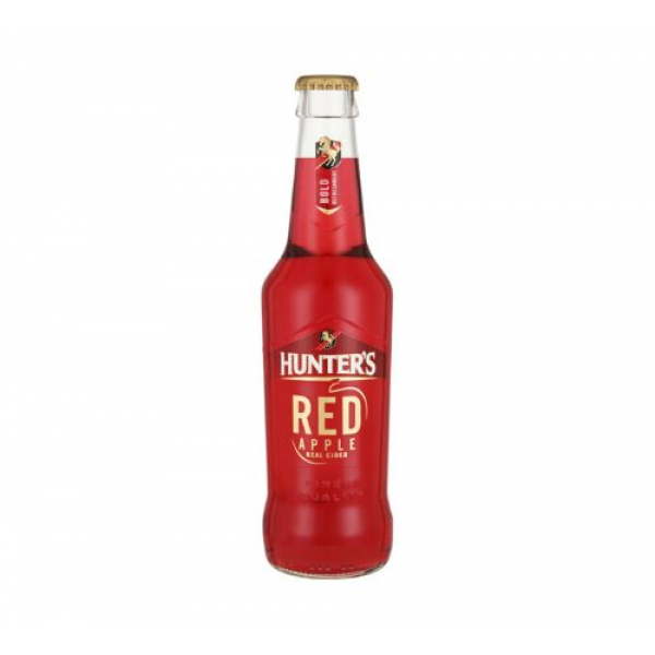 Hunters Red Apple Cider 330Ml