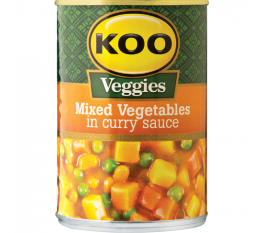 Koo Mixed Vegetable Curry Original 420G