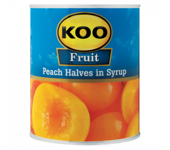 Koo Peach Halves in Syrup 825G