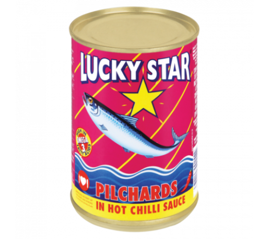 Lucky Star Pilchards in Hot Chilli 400G