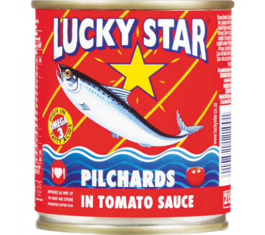 Lucky Star Pilchards in Tomato Sauce 215G