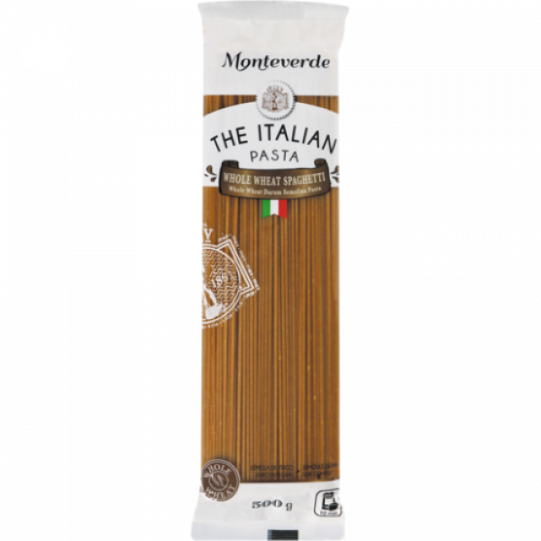 Monteverde Whole Wheat Spaghetti 500G