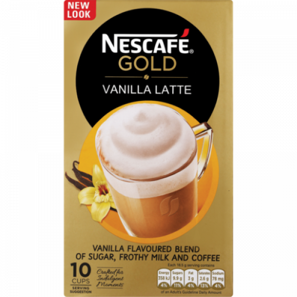 Nescafe Gold Vanilla Latte 185G