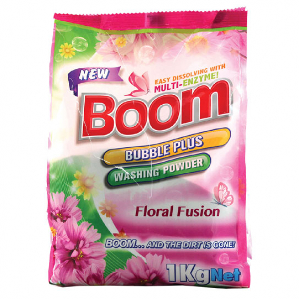 Boom Washing Powder Satchet Floral Fusion 1KG