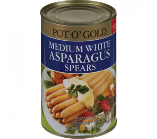 Pot O Gold Asparagus Medium White Spears 430G