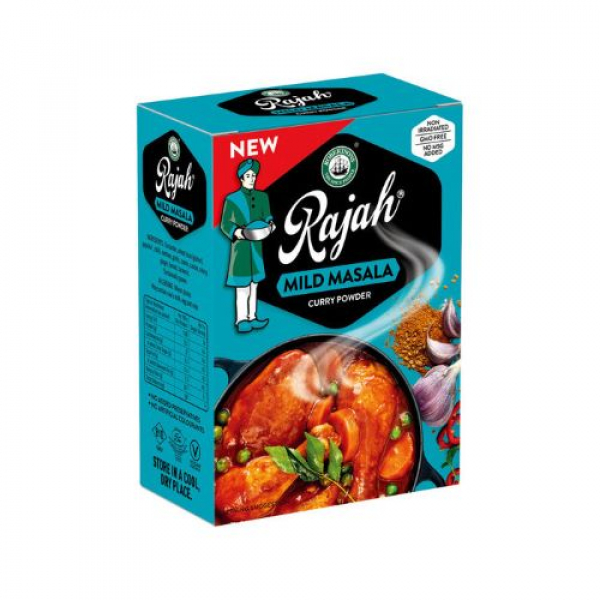 Rajah Mild Masala Curry Powder 50G