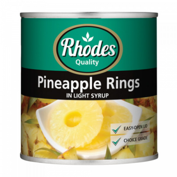Rhodes Pineapple Rings in Syrup 440G