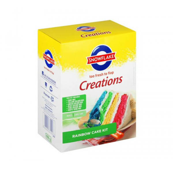 Snowflake Creations Rainbow Cake Kit 800G