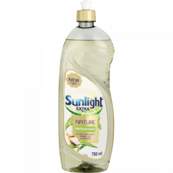 Sunlight Extra Dishwashing Liquid Nature 750Ml