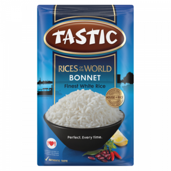 Tastic Bonnet White Rice 1Kg