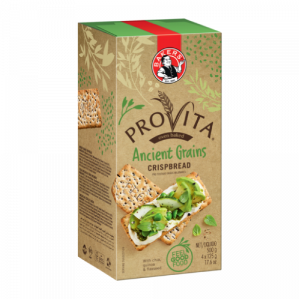 Bakers Ancient Grains Crispbread 125G