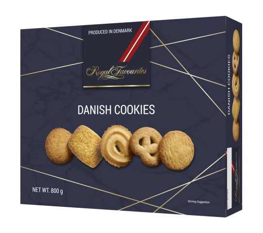 Royal Dansk Danish Luxury Cookies 800G