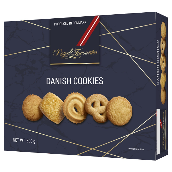 Royal Dansk Danish Luxury Cookies 800G