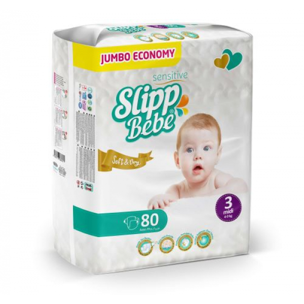 Slipp Bebe Midi (4-9kg) 80s
