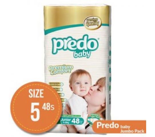 Predo Baby Diapers Junior (11-25kg) 48s