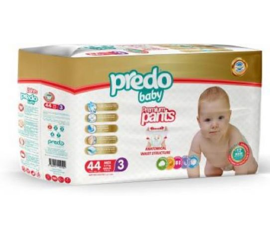 Predo Baby Diapers Xlarge (15+ Kg) 44s