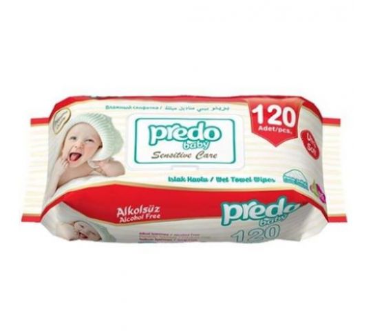 Predo Wet Towel Wipes Ultra Soft 120s