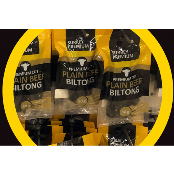 Surrey Premium Beef Biltong 50G