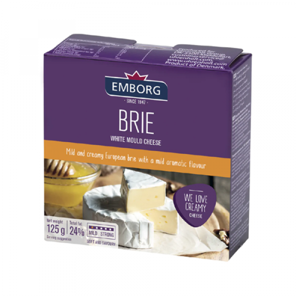 Emborg Brie Cheese 125G