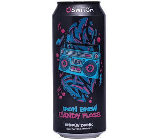 Switch Iron Brew Candy Floss Energy Drink 500ML
