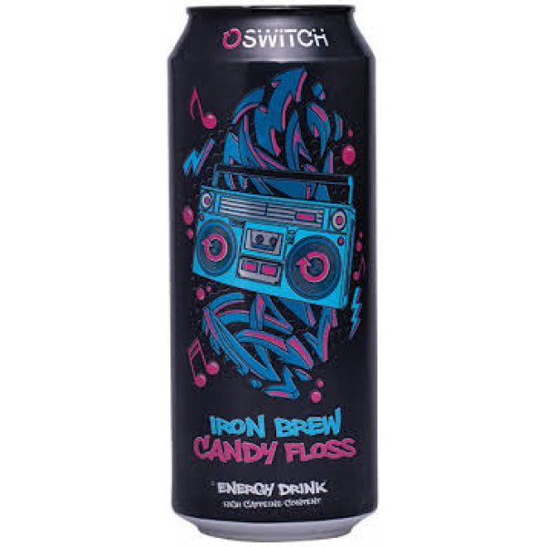 Switch Iron Brew Candy Floss Energy Drink 500ML