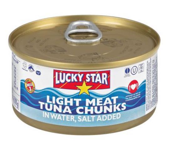 Lucky Star Tuna Chunks In Water 170G
