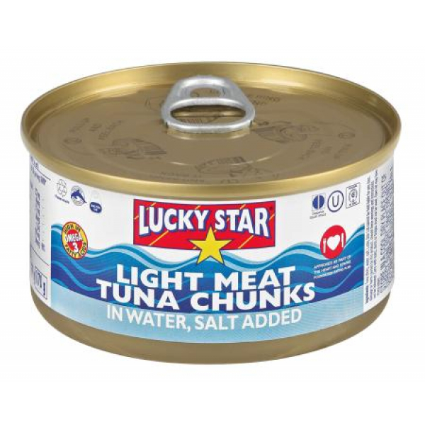 Lucky Star Tuna Chunks In Water 170G