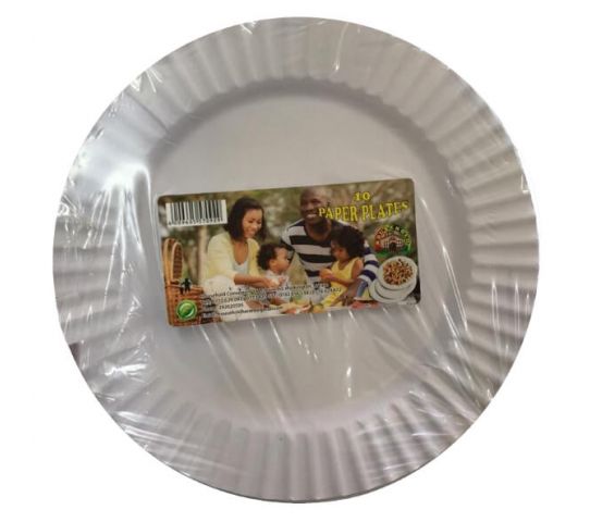 Household Paper Plates 10S