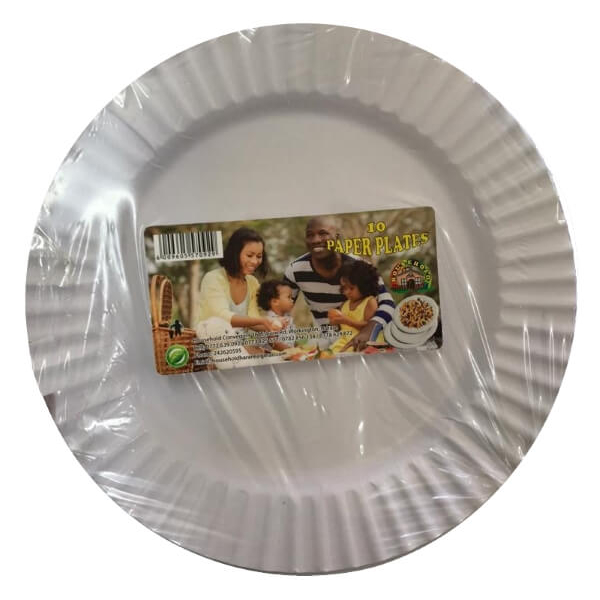 Household Paper Plates 10S